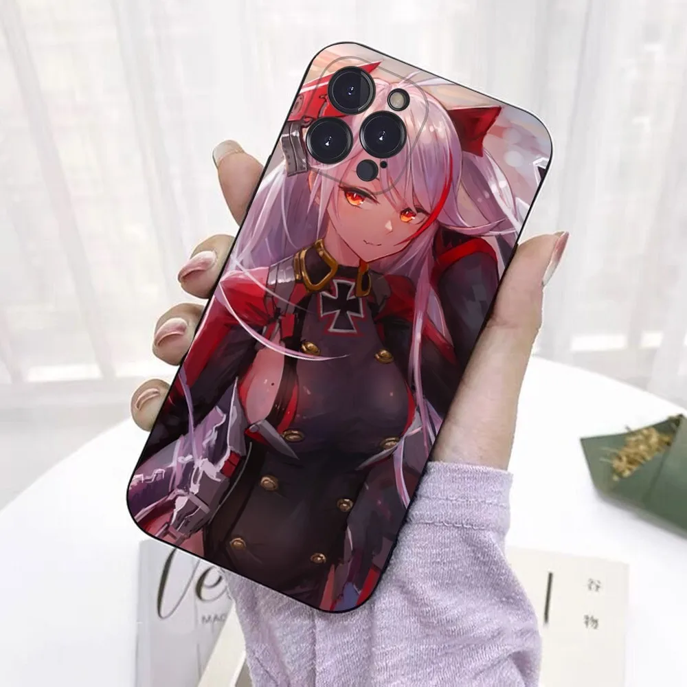 Azur Lane Phone Case for iPhone 15 8 7 6 6S Plus X SE 2020 XR XS 14 11 12 13 Mini Pro Max Mobile Case