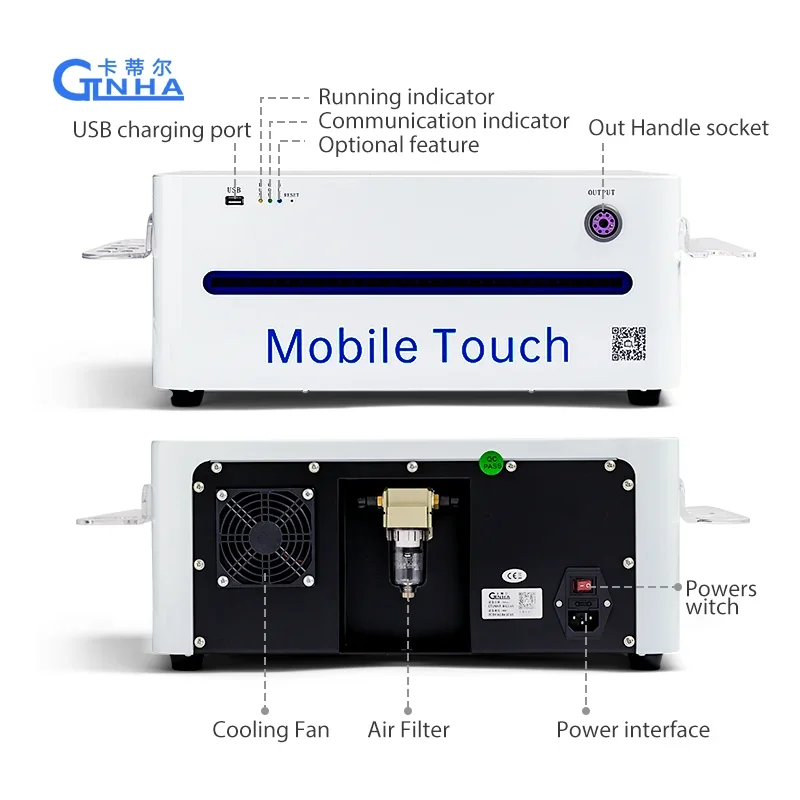 معدات العلاج بالمستخدمين Ed آلة ضعف الانتصاب Eswt علاج جهاز تخفيف آلام الظهر