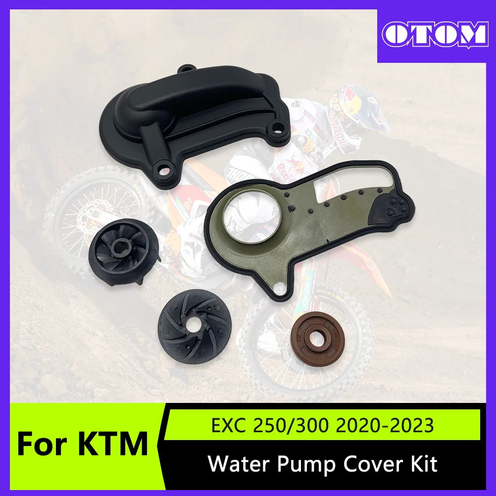 OTOM 2019-2022 Motorcycle Water Pump Cover Gasket Gasket Mechanical Seal For KTM HUSQVARNA GASGAS XC EXC TC TE Water-Cooled Part