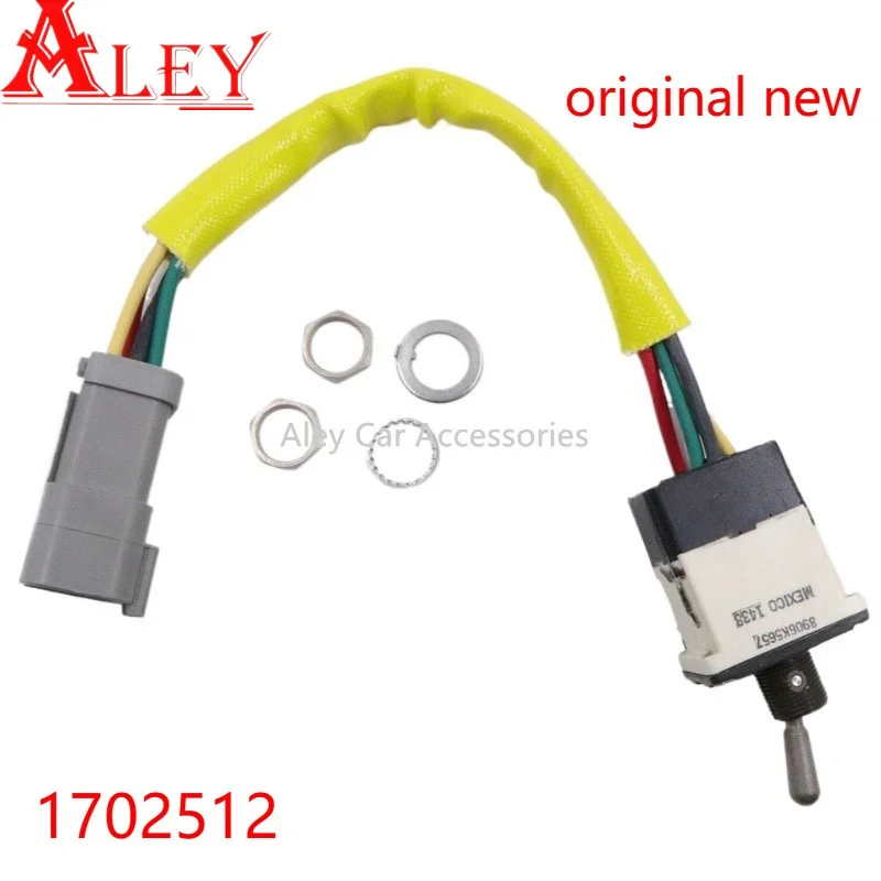 1702512 Toggle Switch 170-2512  for Motor Grader for Excavator for Loader 170 2512 24M 320D