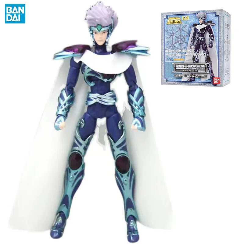 

100% Original Bandai Crystal Saintn Limited Glacier Master Crystal Warrior Saint Seiya Myth Cloth Action Figure Collection Model