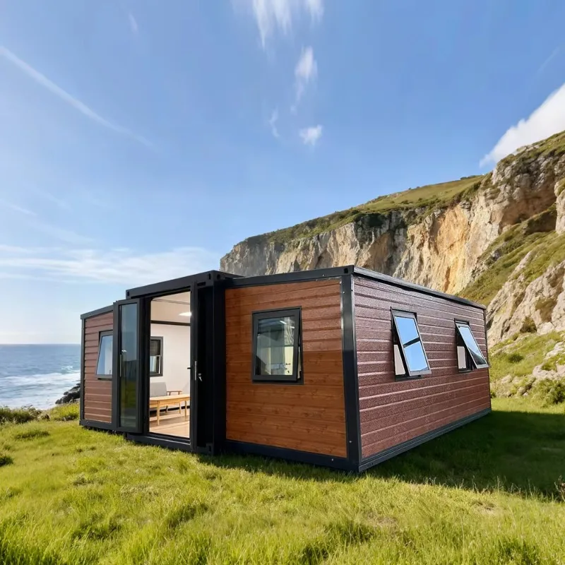 Luxury Container House Tiny Home Kit House Mobile Home 20ft 40ft With Bedroom Toilet Foldable Expandable Container Houses