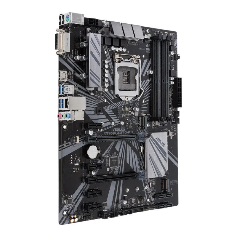 WYORESY FOR ASUS PRIME Z370-P II Motherboard Intel Z370 LGA 1151 DDR4 ATX 2 x M.2 DVI-D HDMI