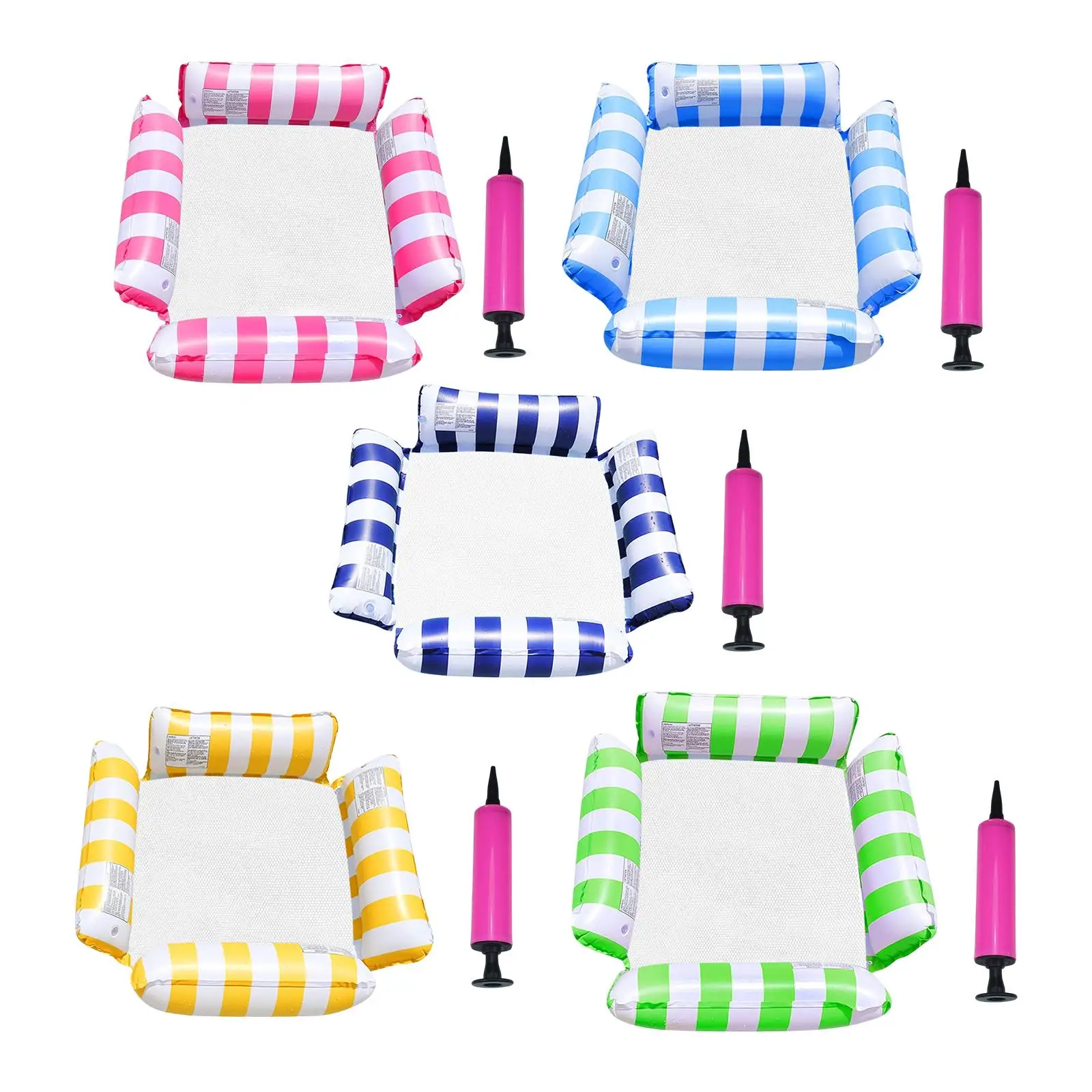 

Inflatable Floating recliner Water Hammock for Beach Swimming Pool Travel