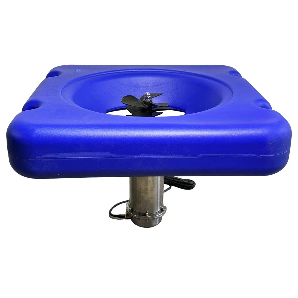 Aquaculture machine dissolved oxygen splash aerator floating fish pond solar aerator fish farm surface surge pump - Image 2
