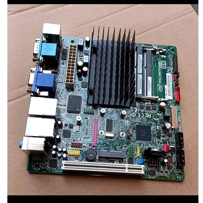 

For Intel/Intel D2500cc DDR3L industrial control main board dual Gigabit network interface card 17 * 17 100% test