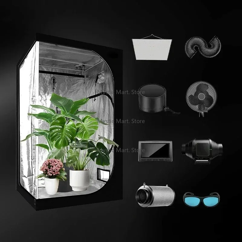 

Smart 24"x24"x48" Grow Tent Kit with Automate Ventilation Full Spectrum 100W LED Grow Lights and Grow Tent Kits