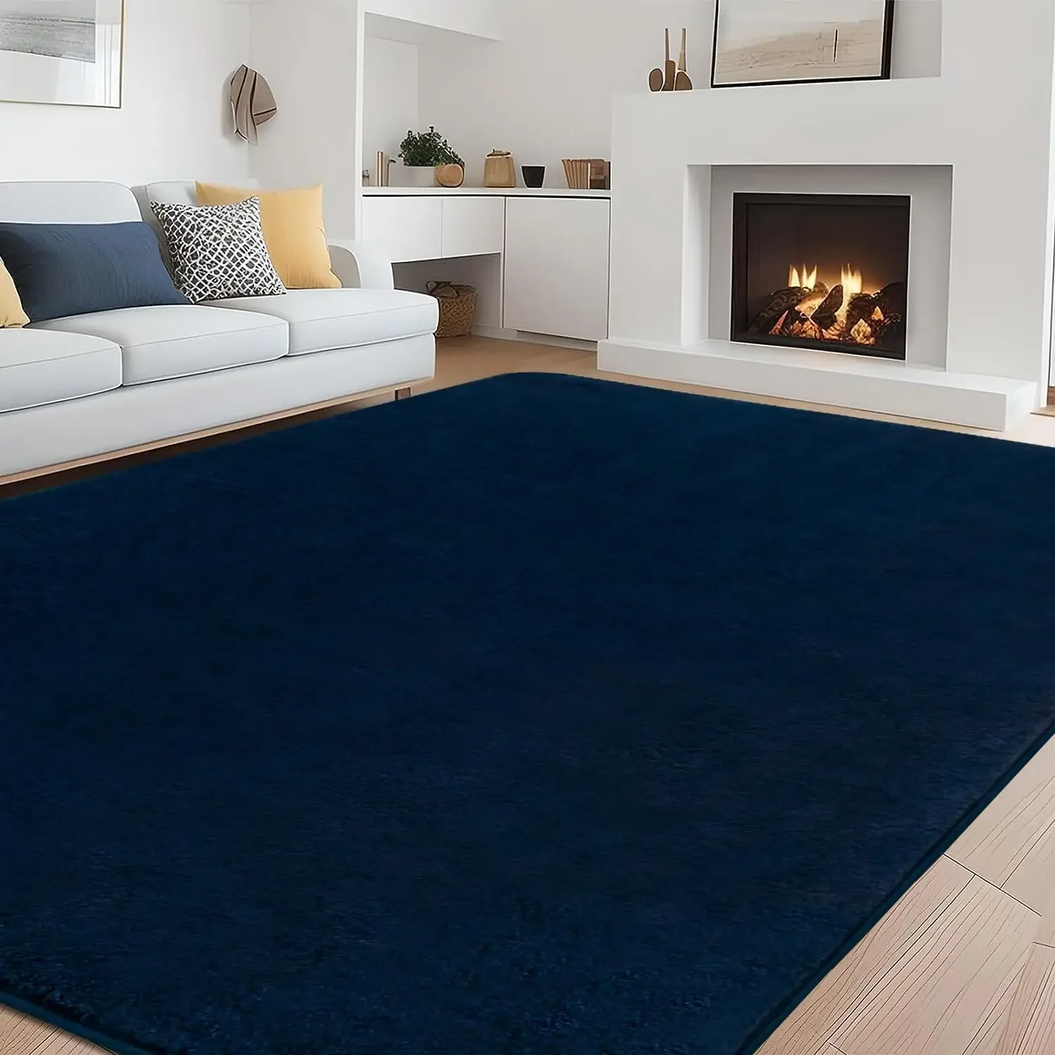 Rugs Living Room Large 200x300 cm Super Soft and Fluffy Rugs for Bedroom,  Large Area Rugs Machine Washable Anti-Slip Carpet