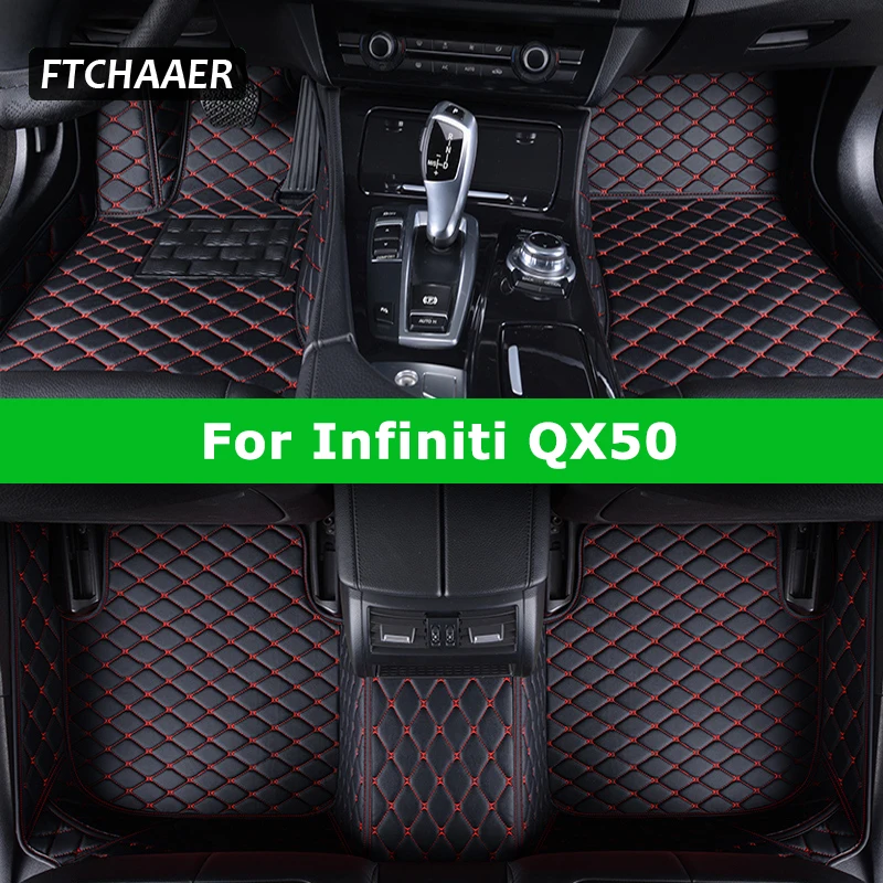 

FTCHAAER пользовательские автомобильные коврики для Infiniti QX50, автомобильные ковры, аксессуары для ног