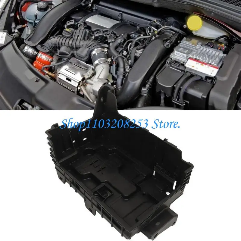 R6FA Replacement Battery Tray for 301 208 207CC Car Battery Cover Slot Battery Holder Tray 9801801880 Easy Installation