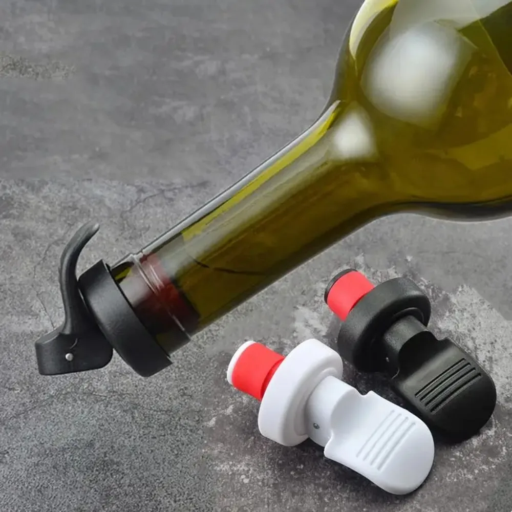 Wine Bottle Stopper Bar Hand Press Sealing Champagne Beers Cap Beers Cork Plug Seal Lids Vacuum Fresh-keeping Wine Bottle Plug