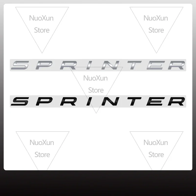 1pcs For Sprinter W906 W907 W903 313 906 Camper Van Sticker Car Badge Metal Trunk Emblem Decoration Accessories