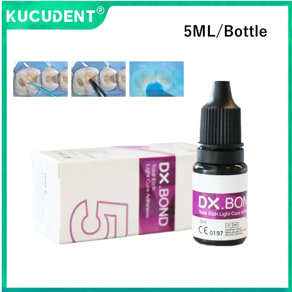 

Dental DENTEX Light Cure Bonding Adhesive Agent Teeth Glue For Brace DX.BOND V Acid Etching Gel Composite Resin Primer Materials