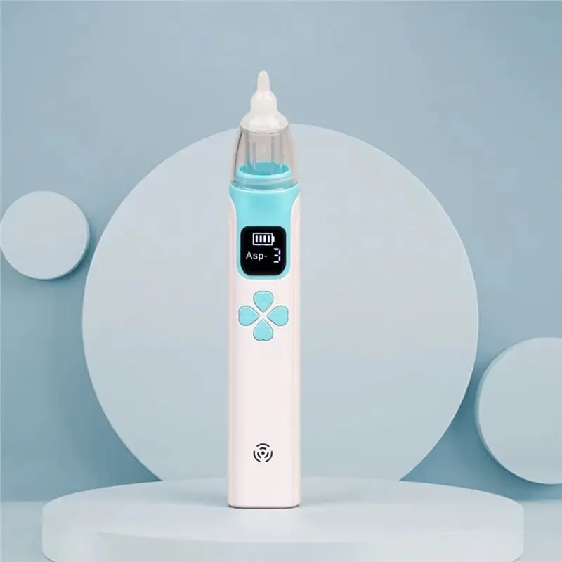 B78B-Safety Child Nasal Aspirator Baby Nose Cleaner Silicone Adjustable Suction Electric Low Noise Convenient C
