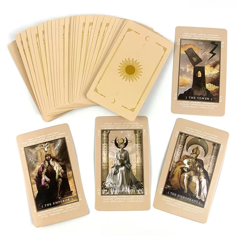 لوسيد دريمز مبتدئين التارو الطوابق ألعاب لوحية جديدة عالية الجودة لمصير العرافة حفلة بطاقة ألعاب التارو هدية