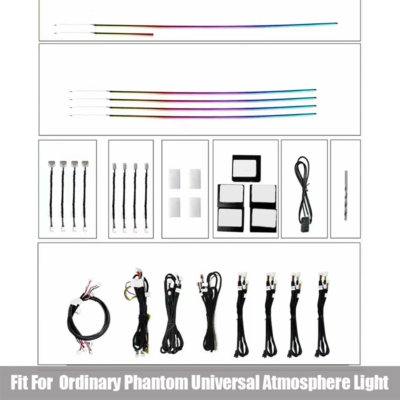 

Ordinary Phantom Universal Atmosphere Light 18 Lights Physical Button WeChat Applet Mobile App Control