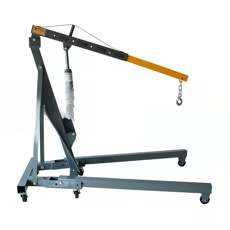 

Applicable to Folding Hydraulic Engine Lift with 360 Degree Swivel Wheels 100/200KGEngine Hoist ,Cherry Picker Engine Hoist