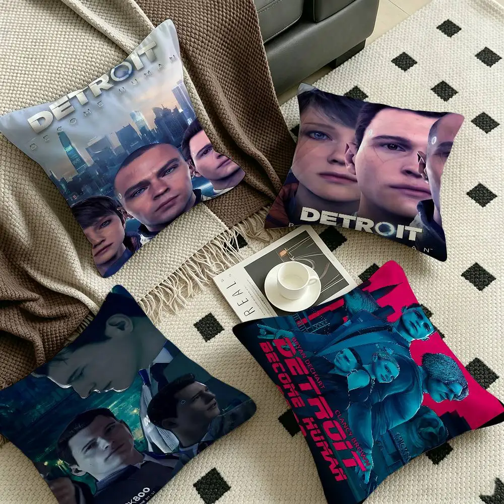 Game D-Detroit Become Human  pillow cover sofa cushion cover home room decoration children gift