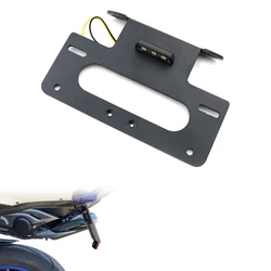 Fit For Suzuki GSXR 600 750 GSX-R600 GSX-R750 K6 K8 2006-2010 Rear Tail Tidy Fender Eliminator Kit License Plate Holder Bracket