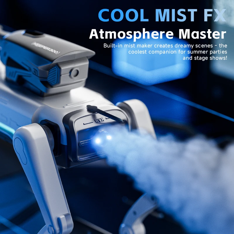 สุนัขหุ่นยนต์บังคับวิทยุอเนกประสงค์ รุ่นใหม่ ของเล่นหุ่นยนต์อัจฉริยะ ควบคุมด้วยเสียง ของเล่นเสริมพัฒนาการ ของเล่นหุ่นยนต์อัจฉริยะ ของขวัญสำหรับเด็ก