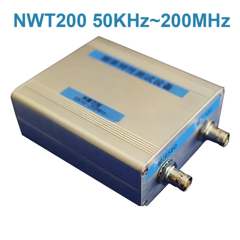 NWT200 50KHz~200MHz Sweeper Network Analyzer Filter Amplitude Frequency Characteristics Signal Source