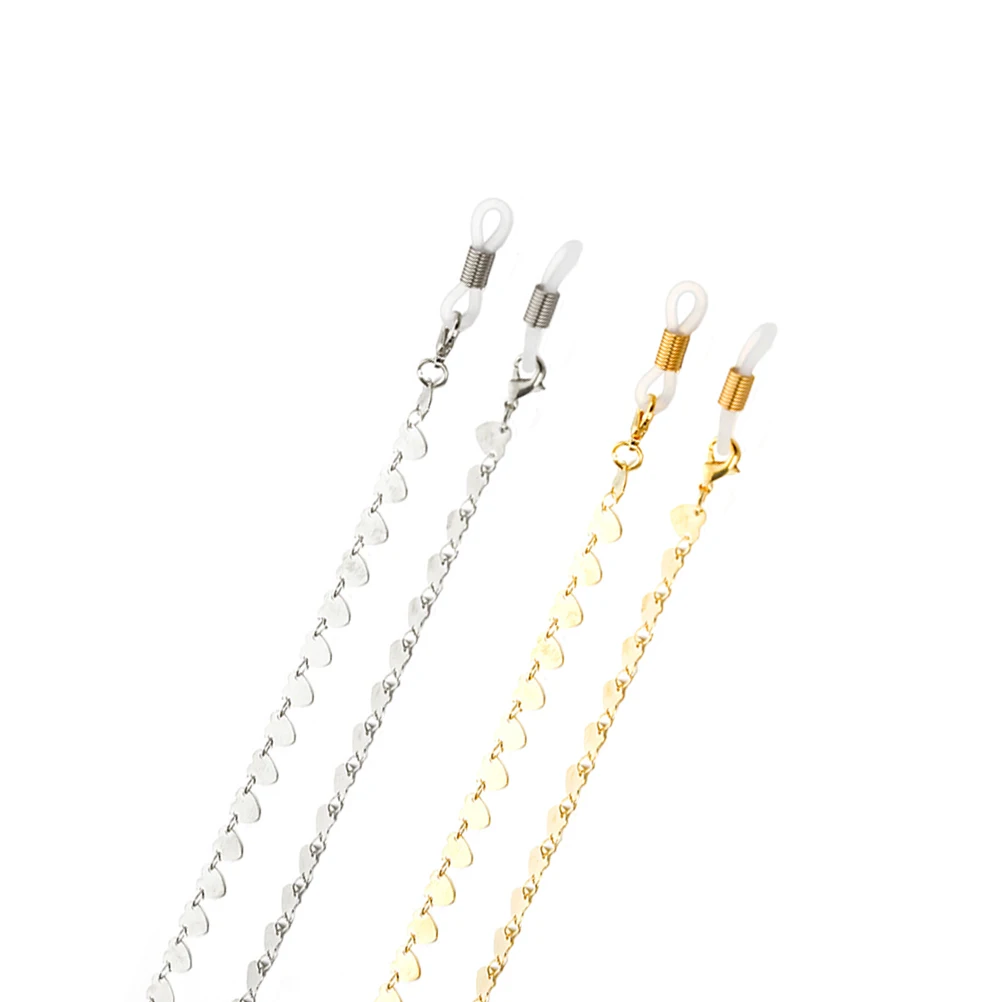 

2PCS Eyeglasses Chain Anti Slip Sunglasses Lanyard Strap Eyewear Retainer Fashion Glasses Holder Strong Workmanship Ideal