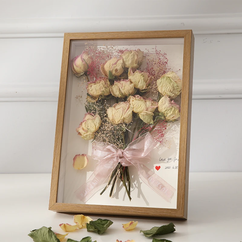 

DIY Nordic Specimen 3D Photo Frames In Depth 3cm For Dried Flower Displaying Picture Frame Photo Decor Simple Anniversary gift