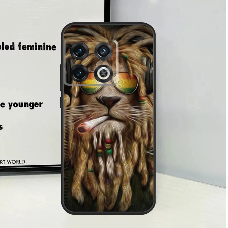 Rasta Lion Case For OnePlus Nord N10 N20 2T CE 2 3 Lite OnePlus 12 11 9 10 Pro 9RT 10R 10T 12R Cover