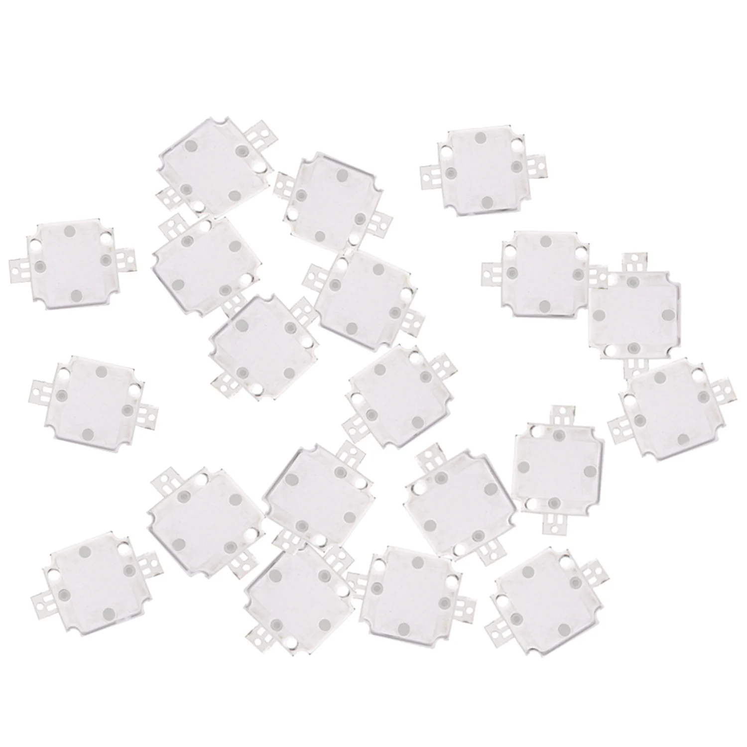 

A77I 21 Pcs LED Light:1 Pcs High Power 50W LED Chip Bulb Light Lamp DIY White 3800LM 6500K & 20 Pcs 10W LED Pure White High Powe