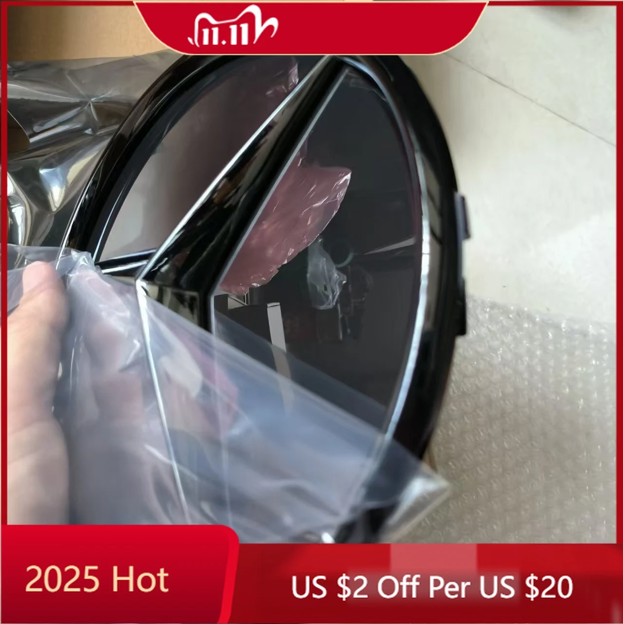 Emblema 3D a Specchio per Griglia Anteriore Mercedes Benz, per Modelli W205, W212, W213, W204, ML, W166, CLA, C117, A, W176, W177, C, W204, E, GLK