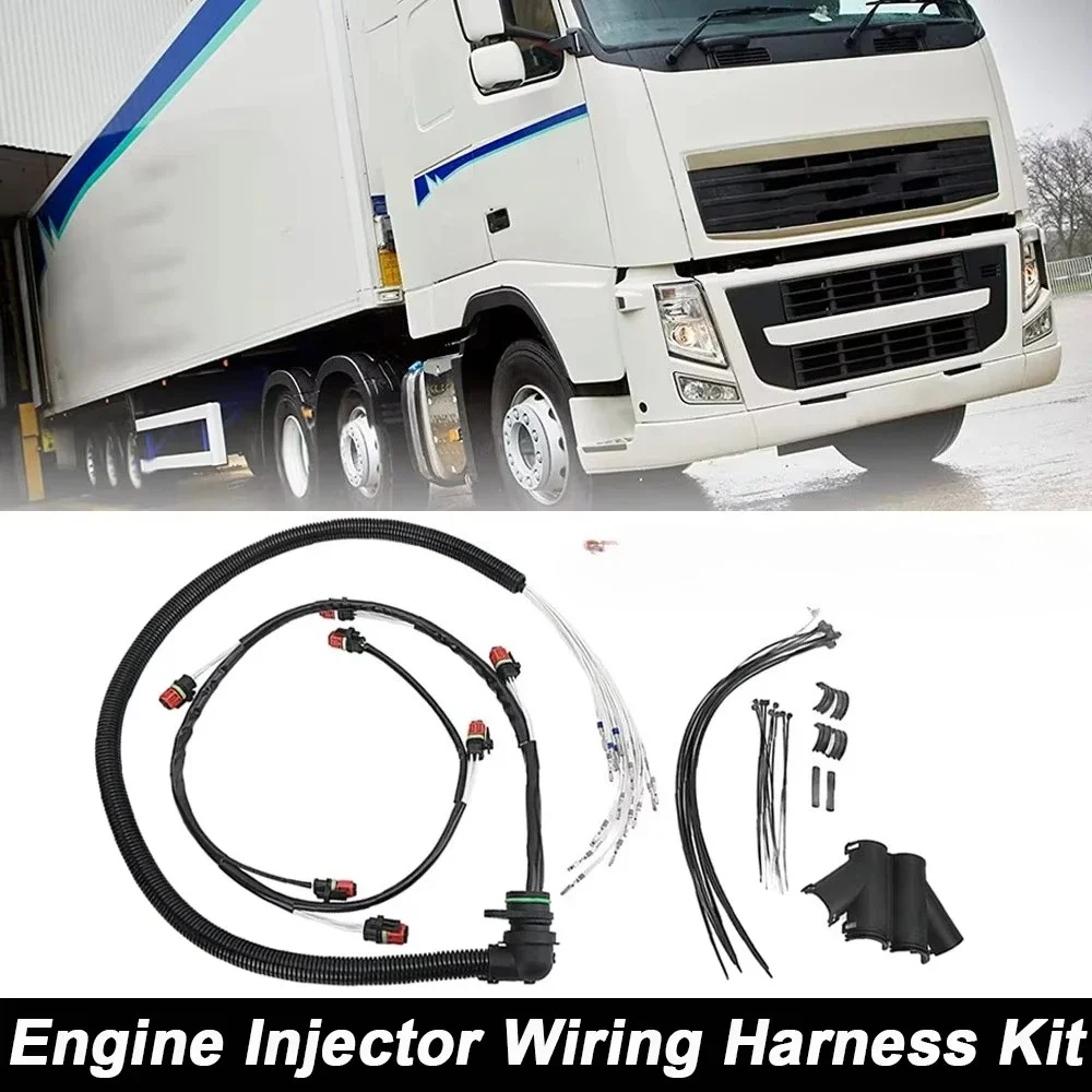 

22248490 High Quality Truck Engine Wiring Harness Kit, Durable ABS Injector Cable Harness For Truck FM FH D13 Engine