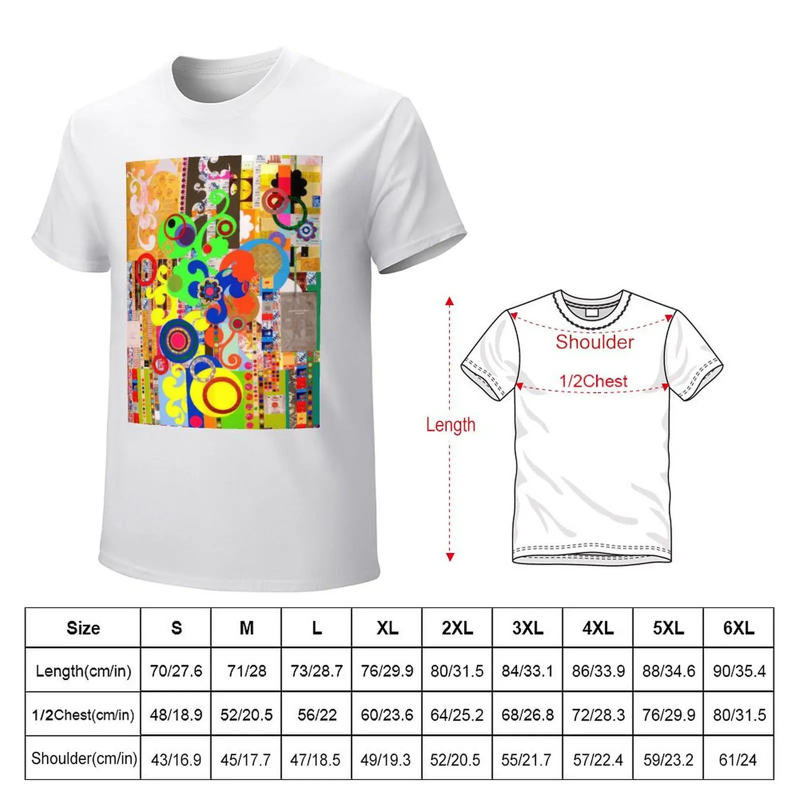 Beatriz Milhazes T-Shirt vintage kawaii clothes mens t shirts