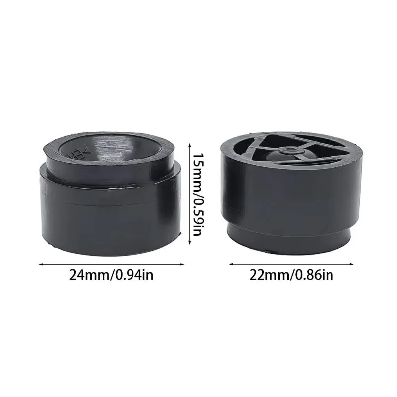 11147799108 4PCS U-71 Suitable for Porsche Cayenne engine rubber pier sleeve hood cushion front hood cover rubber cushion