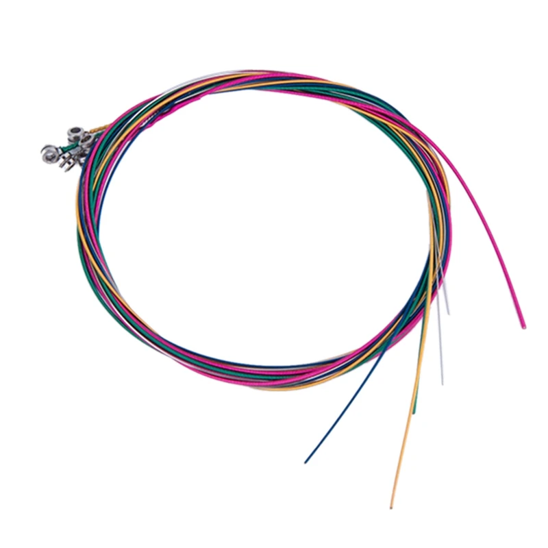 6 teile/satz Akustik gitarren saite Ersatz stahls aite für Musik instrumente E-Bass Gitarren zubehör