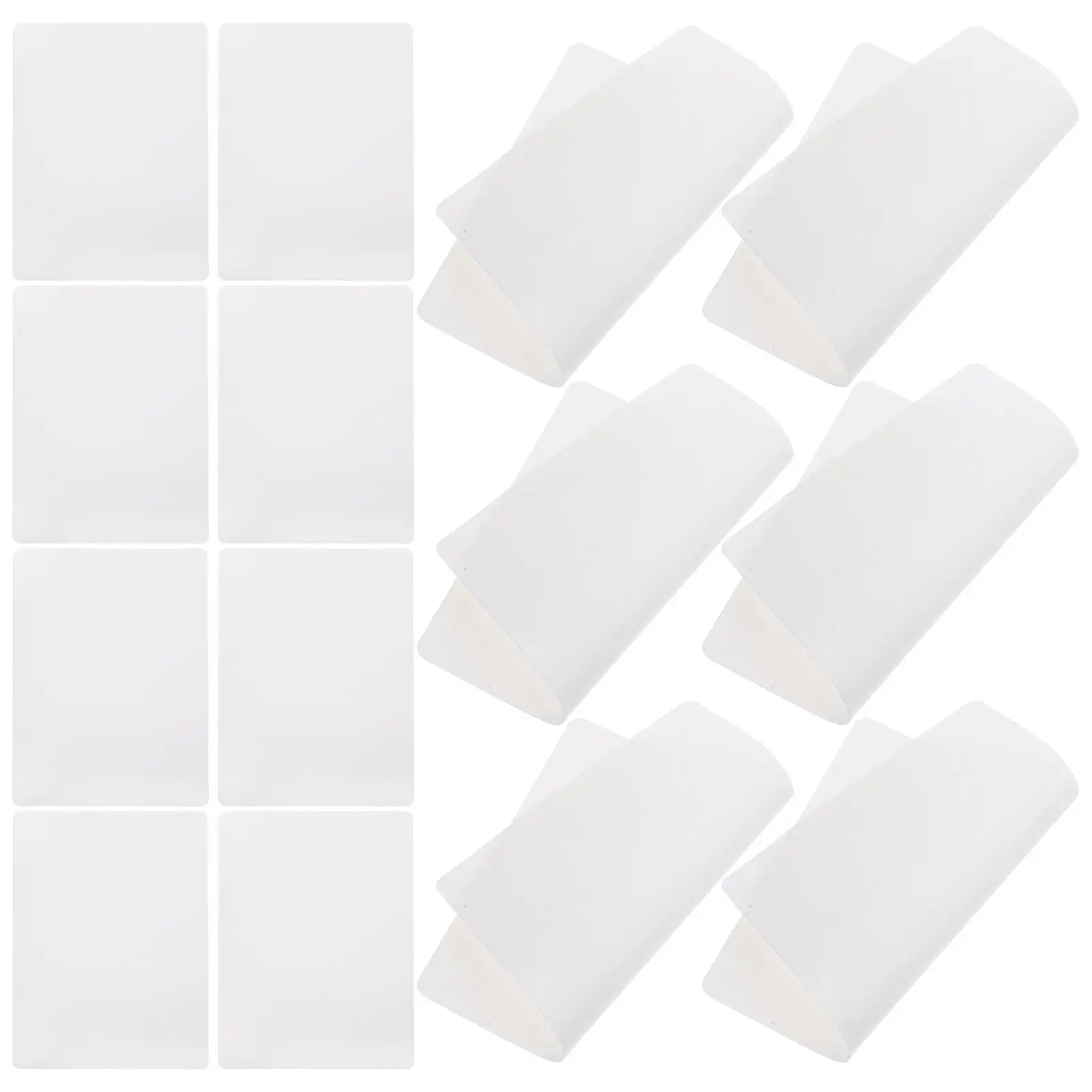 15Pcs Silicone Practice Skin for Tattooing Realistic Texture Portable Reusable Blank Skin Sheets Tattoo Salon Eyebrow Embroidery