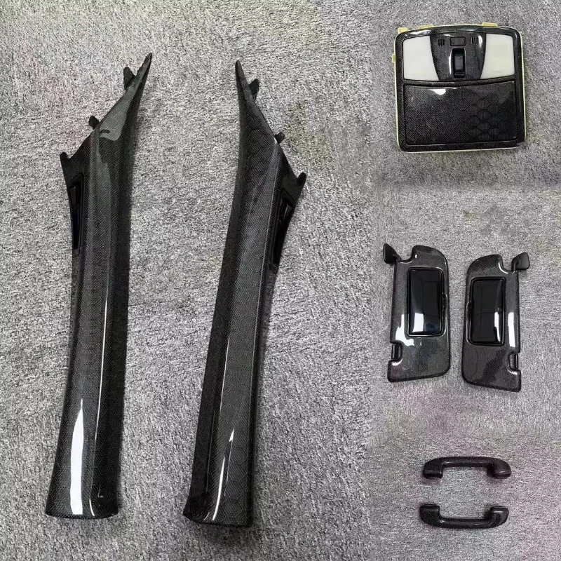 Replaced Carbon Fiber Interior Parts for Coupe Reading Light Holders Interior Carbon Fiber Kit