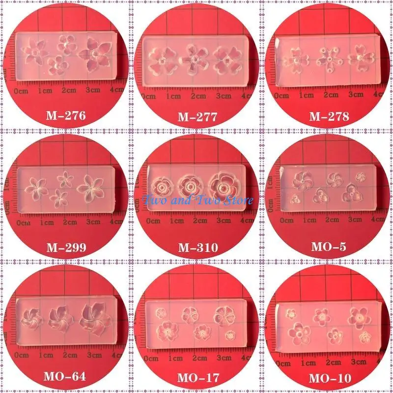 HX6F Art Mold UV Epoxy Resin Silicone Mould Three-Dimensional Flower Mold