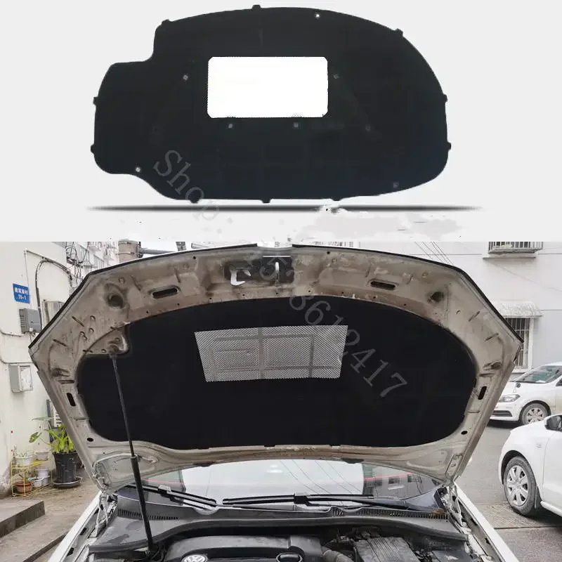 

for Volkswagen VW Golf 5/Jetta 2006-2011 Car Engine Hood Sound Heat Fire Insulation Cotton Pad Soundproof Mat Cover Foam