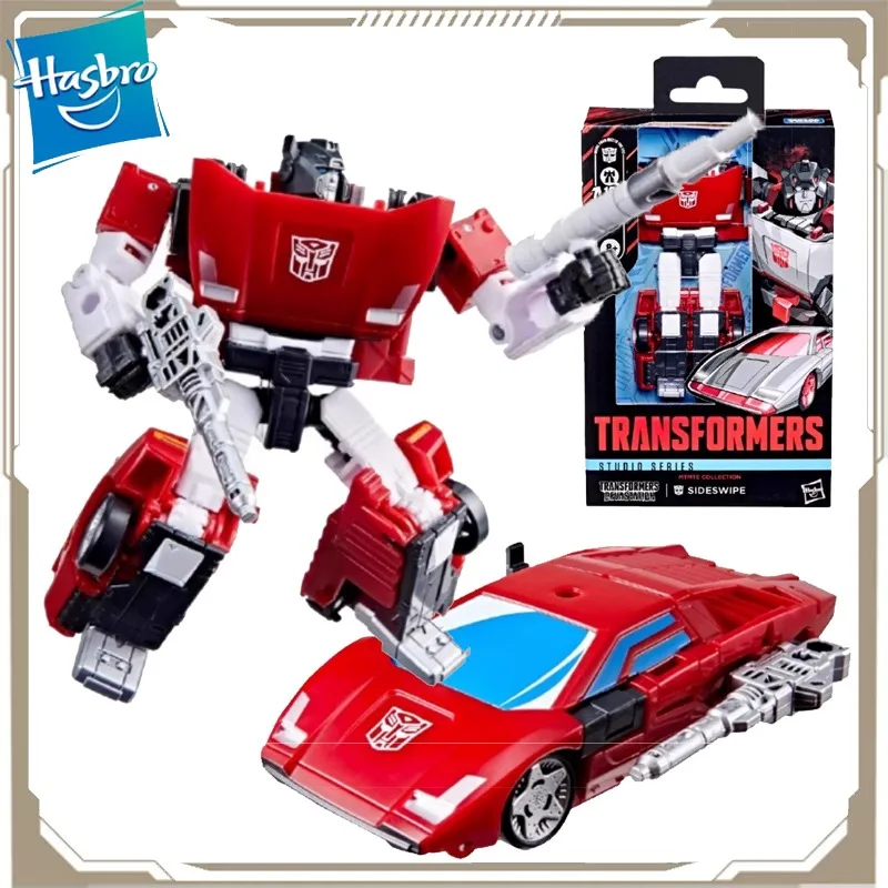 

Hasbro Original Transformers Anime Figure WFC Game Version Destruction Sideswipe Action Figure Toys for Boys Girls Kids Gift