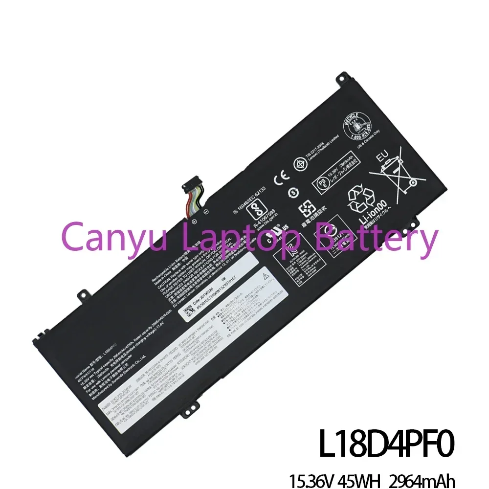 2024 L18M4PF0 L18C4PF0 L18D4PF0   For Lenovo ThinkBook 14S-IWL V540S Pro-13 14IWL S540-14-IWL 13s-IWL  20R90071GE Laptop battery