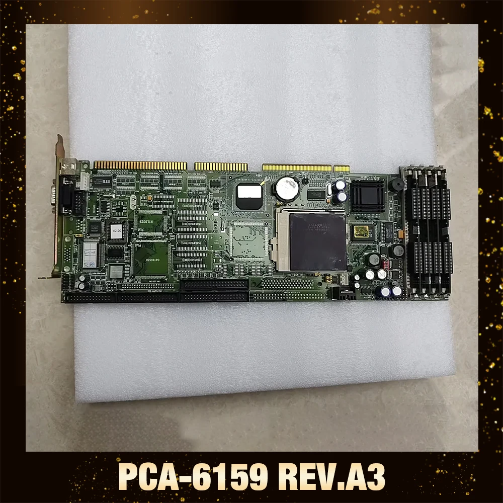 For Advantech 586 PCA-6159 Rev. A3 Industrial Control Computer Equipment Motherboard