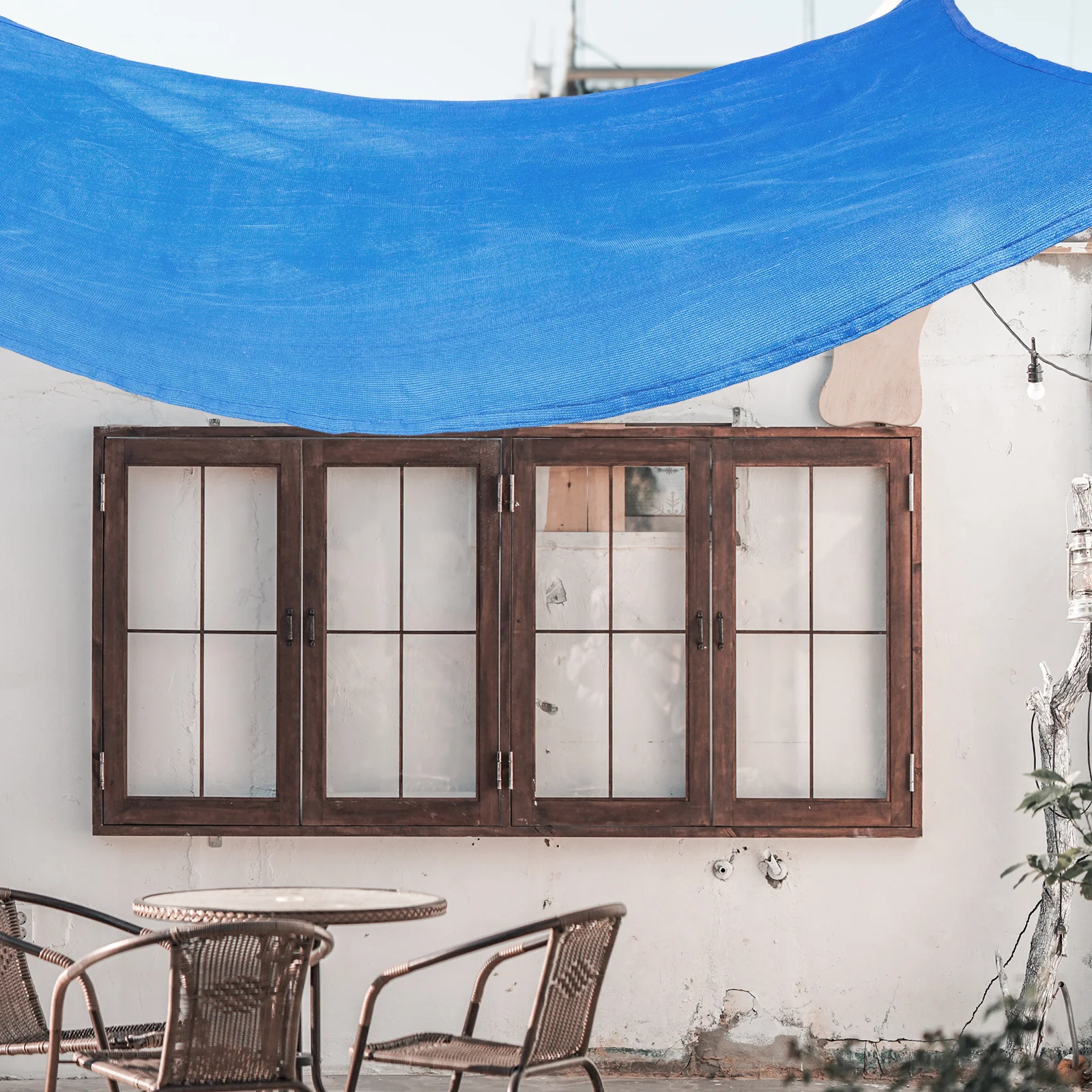 

Shade Net Waterproof Sun Sail for Patio Outdoor Canopy Family Beach Sunshade Awning