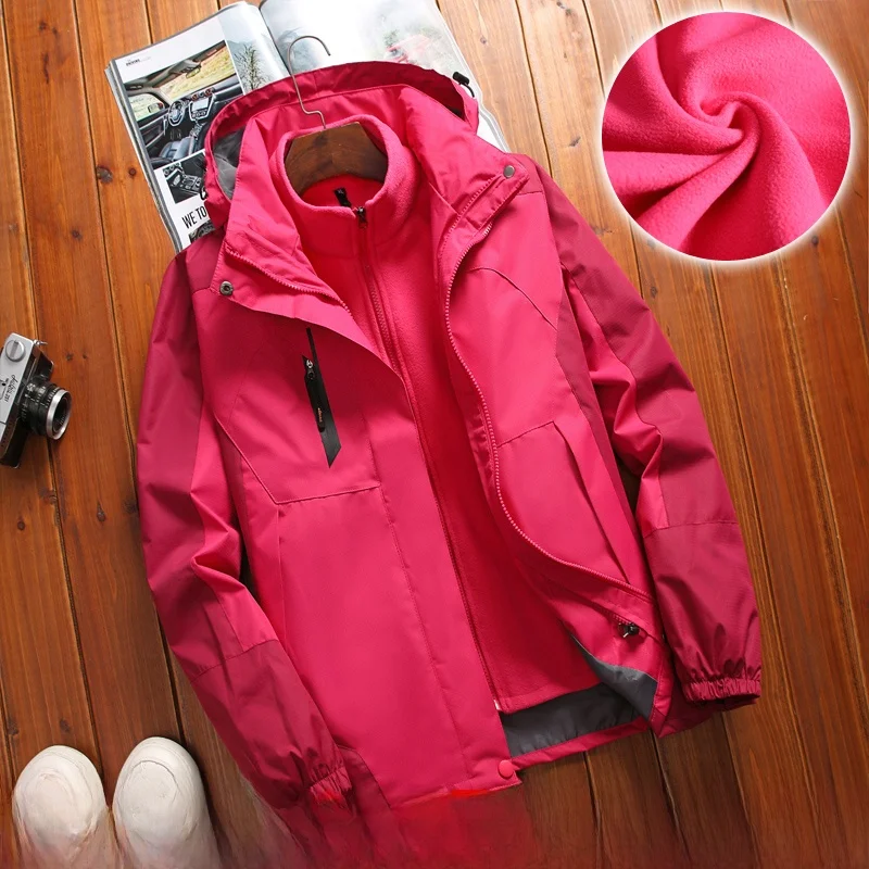 

Куртка-трансформер 2-в-1 с флисовой подкладкой для активного отдыха, осень-зима 2020, новая модель, ветрозащитная, из двух частей, со съемными элементами