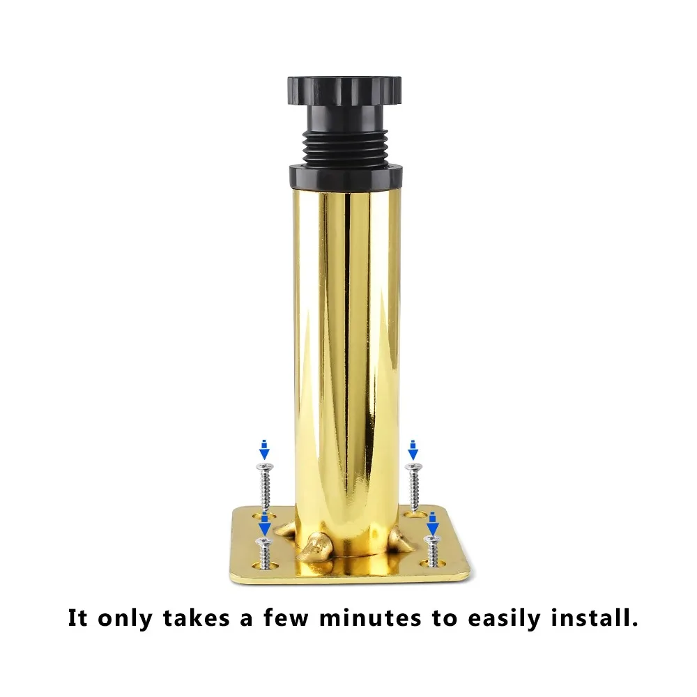 Support de Base de Meuble Réglable, 4 Pièces, Populaire, pour Buffet, Canapé