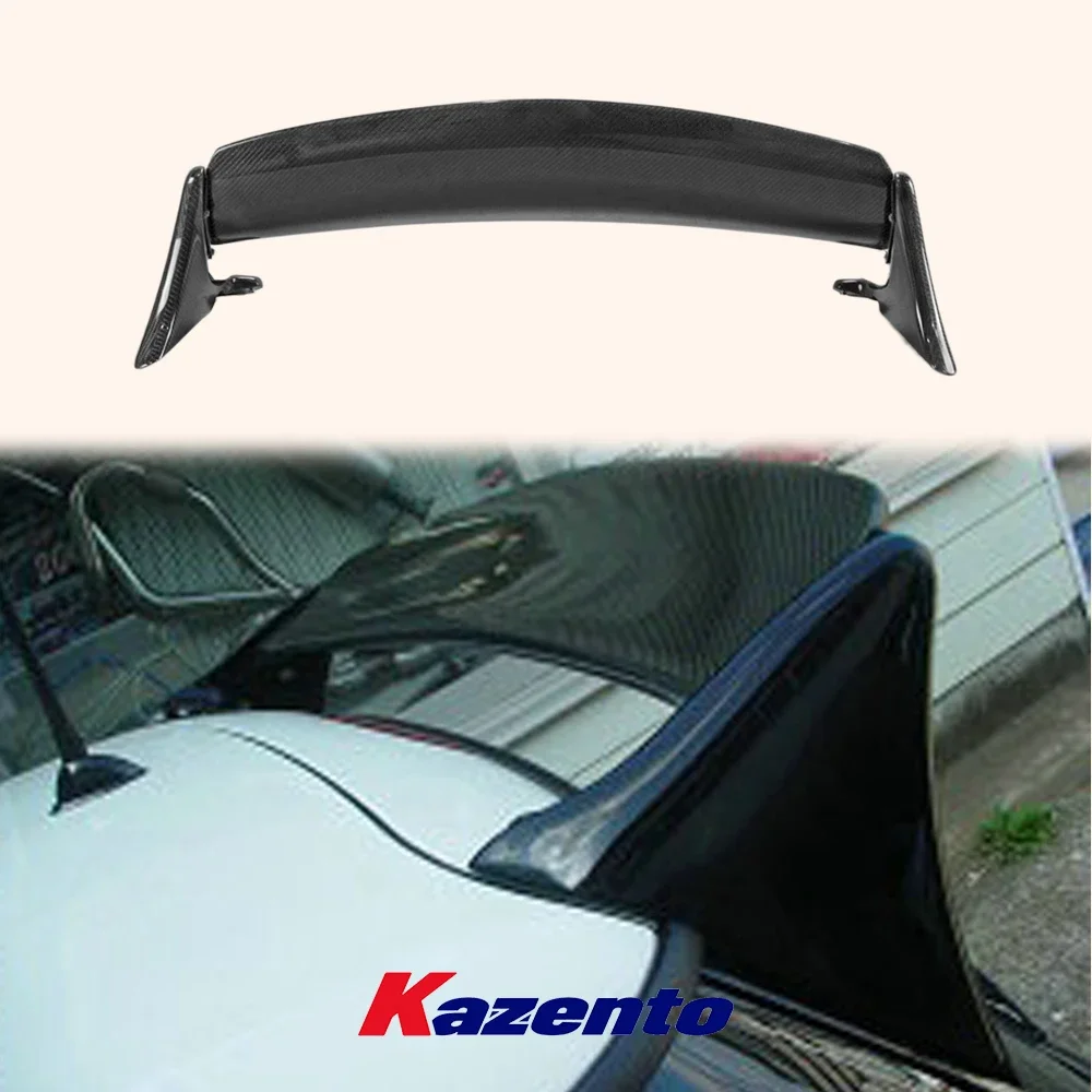 For Mini R50 R53 02-06 Mini Cooper S AQ Type Carbon Fiber Rear Spoiler Roof Wing