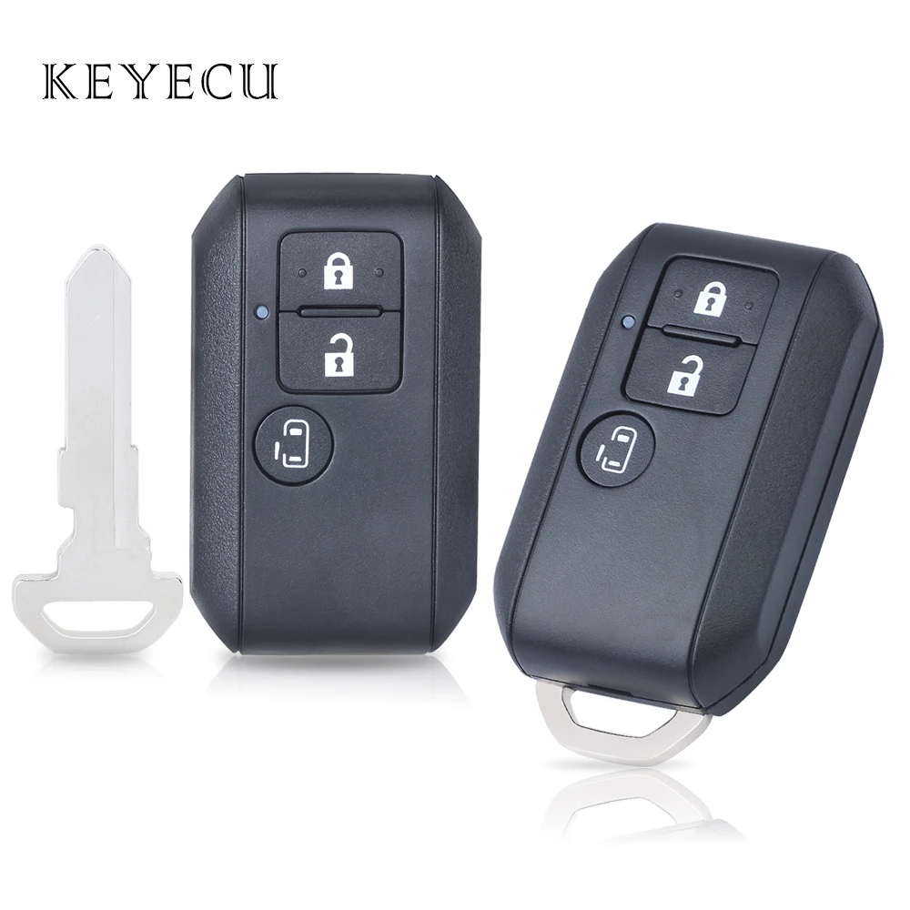 2 / 3 Buttons Remote Key Fob Shell Case Replacement for Suzuki Ertiga Vitara Wagon R Jimny SX4 SWIFT Splash 2015