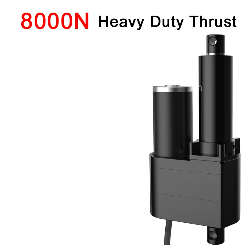 Hochgeschwindigkeits-Industrie-Linearantriebsmotor, 12 V, 24 V, 36 V, elektrischer, robuster Linearbewegungsantrieb mit Montagehalterungen