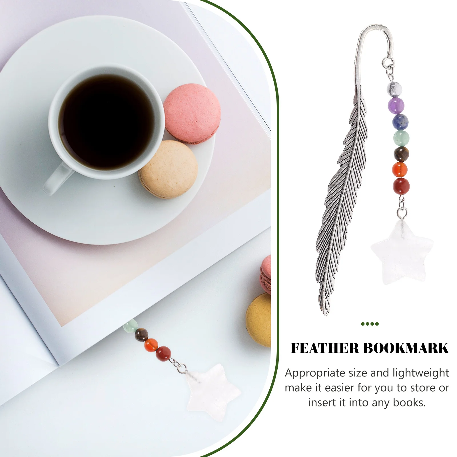 إشارة مرجعية لسلسلة بلوم مزخرفة مع إشارات مرجعية خفيفة الوزن محمولة على طراز قلادة كريستالية للمعلمين والطلاب والكبار