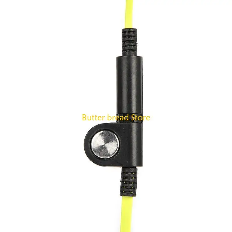 

W89C Headphone Walkie Talkie Novelty Green Noddle Ear Bud Fit for BF888s UV5R