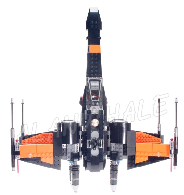 742pcs Space Plan Empire T-70 ทน Fighter เปิดปีก Landing Gear 10466 อาคารบล็อกของเล่นเข้ากันได้กับรุ่น